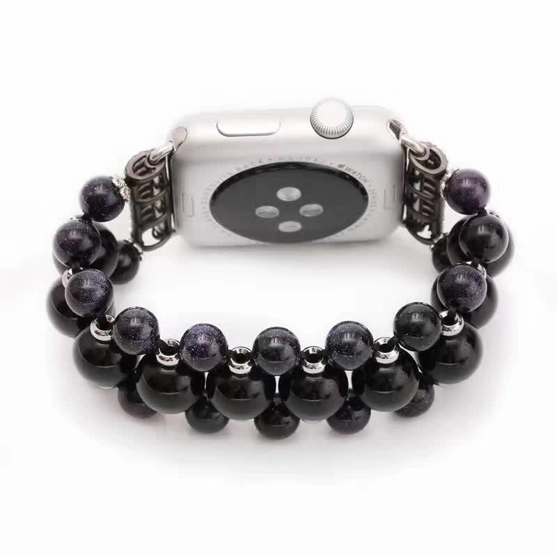 Dây đồng hồ thời trang Apple Watch 38mm (hột xoàn, đính đá)